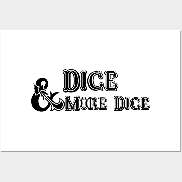 Dice and More Dice Wall Art by DennisMcCarson